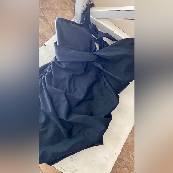 Cupshe Swim Cupshe Size Small One Piece Black Bathing Suit Brand